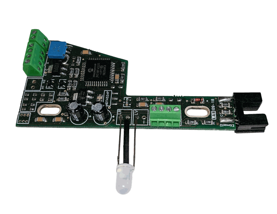 Tarjeta electrónica PCB con microprocesador para el control de dispensado en etiquetadoras DP - repuesto Digrapack